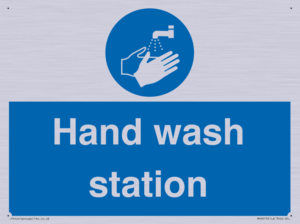 Hand wash station